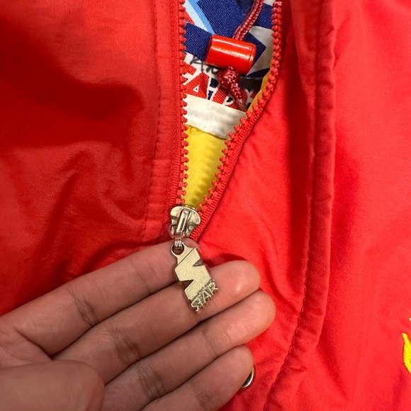 Vintage Calgary Flames NHL Starter Hoodie Jacket Size Large - Picture 5 of 9